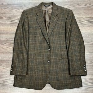 Jos. A. Bank Brown Plaid Blazer